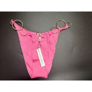 Monica Hansen‎ Beachwear NWT Bikini Bottom Pink Panther Size Large
